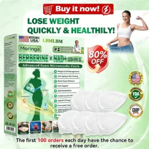 𝐎𝐟𝐟𝐢𝐜𝐢𝐚𝐥 𝐒𝐭𝐨𝐫𝐞 🇺🇸 |FOODLISS™ Moringa·Berberine × NAD+ 10-in-1 Nano Microneedle Patch – Daily, Visible Results in 7 Days ✅ For Weight, Skin, Diabetes & Joint Health 🗽